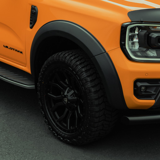 Ford Ranger 2023- Matt Black Stylish Wheel Arches