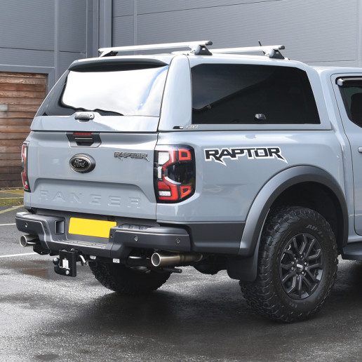 Ford Ranger Raptor 2023- Alpha CMX Canopy with Glass Lift-Up Doors in Various Colours