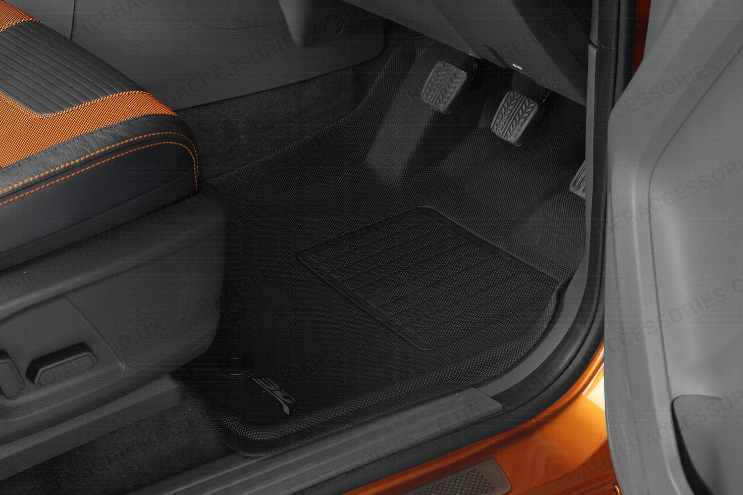 Ford Ranger Double Cab Tailored Floor Mats Ranger Accessories