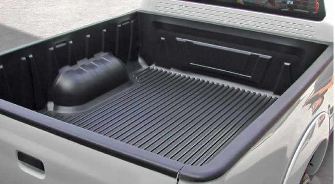 Over rail load bed liner for Ford Ranger double cab