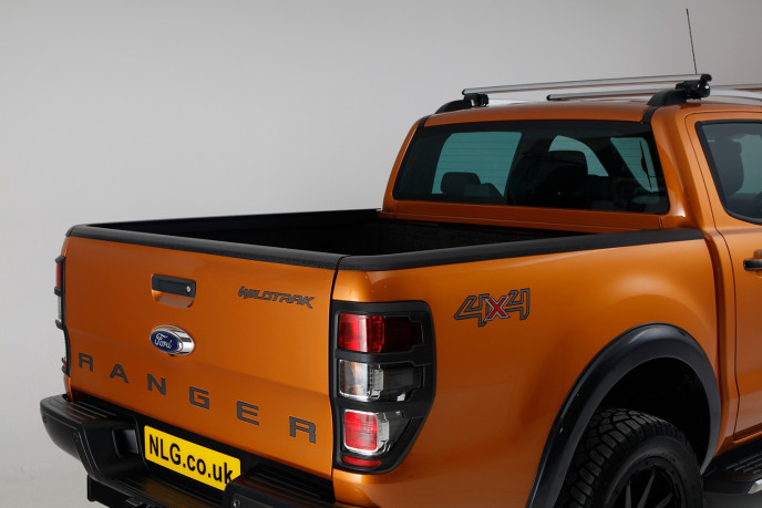 Ford Ranger Double cab load bed rail caps