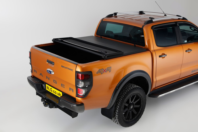 Ford Ranger double cab Tri-Folding tonneau cover