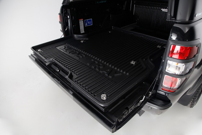 Sliding bed tray for Ford Ranger Raptor