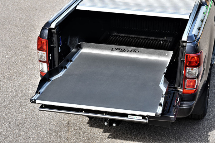 Ford Ranger 2019 On Rhino Deck Anti-Slip Heavy Duty Bed Slide