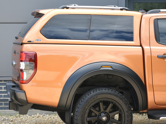 Ford Ranger double cab fitted with Alpha GSE hard top in sabre orange