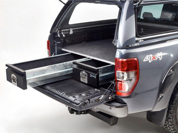 Ford Ranger Double Cab Bespoke Load Bed Drawer System