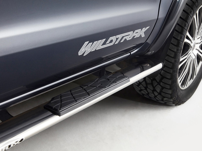 Ford Ranger Stainless Steel 4 Inch Oval Side Bar Set