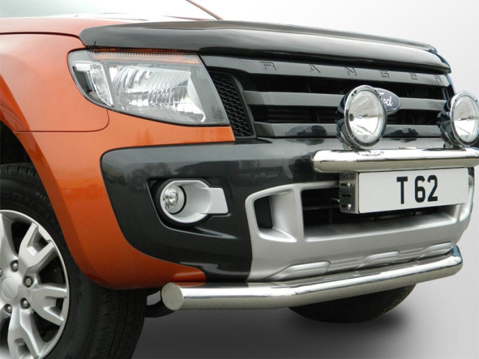 Ford Ranger stainless steel spoiler bar