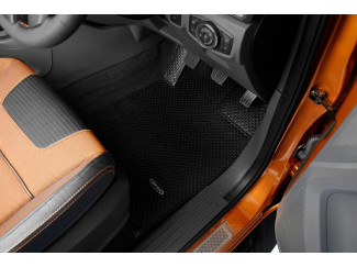 Ford Ranger double cab mud mat set