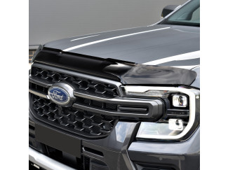 Ford Ranger 2023- Dark Smoke Bonnet Guard