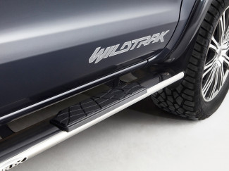 Ford Ranger Stainless Steel 4 Inch Oval Side Bar Set