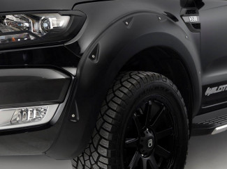 Ranger X-treme Wheel Arch Kit In Matte Black 