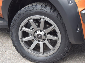 Gun Metal Grey Hawke Hurricane Wheel and Tyre Package