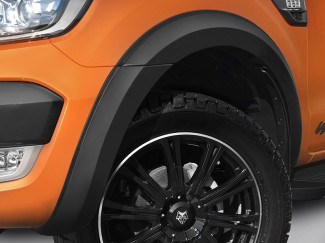 55mm Wheel Arches In Panther Black For Ford Ranger