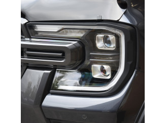 Matt Black Headlight Covers for Next Gen 2023- Ford Ranger