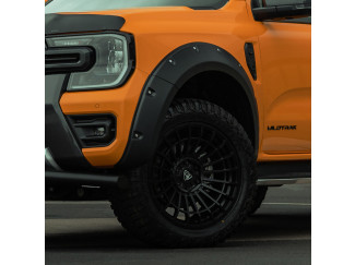 Ford Ranger 2023- Matt Black Predator Sport Wheel Arches