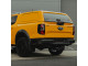 Ford Ranger 2023- Aeroklas Commercial Canopy with Roof Rails in Various Colours