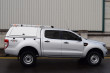 Double cab ford ranger with low roof gullwing hard top