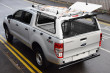 Ford Ranger double cab gullwing canopy with low roof