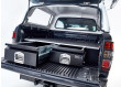 drawer system and gullwing canopy fitted to a Ranger