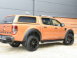 Full Side view Ford Ranger 2019 fitted with matt black wheel arches