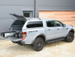 Alpha GSE truck top with pop-out side windows on a Ford Ranger Raptor