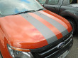 Twin styling stripes bonnet Ford Ranger