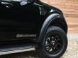 Front Matt black wheel arch of the 2019 Ford Ranger double cab