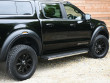 Ford Ranger Wildtrak fitted with matt black wheel arches and alloy wheels