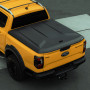 Ford Ranger 2023- Double Cab Aeroklas Speed Black Lift-Up Tonneau Lid