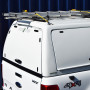 ProTop High Roof Gullwing Canopy for Ford Ranger in White with Central Locking