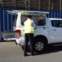 ProTop High Roof Gullwing Canopy for Ford Ranger in White with Central Locking