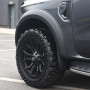 Ford Ranger 2023- Matt Black Stylish Wheel Arches