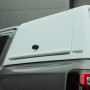 Ford Ranger 2023- ProTop Gullwing Hardtop Canopy with FRP Rear Door in White