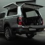 Ford Ranger 2023- ProTop Gullwing Hardtop Canopy with FRP Rear Door in White