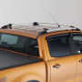 Ford Ranger 2012-2022 Silver Cross Bars for Roof Rails