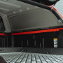 Ford Raptor 2023- Aeroklas Commercial Canopy with Roof Rails