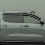 Ford Ranger Raptor 2023- Tinted Wind Deflectors