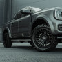 Carbonised Grey Stylish Wheel Arches fitted to a 2023 Ford Ranger