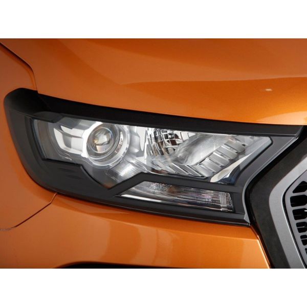 Black Head Light Garnish for Ford Ranger