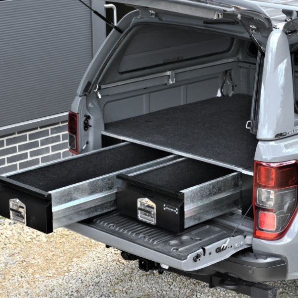 Ford Ranger Raptor Bespoke load bed drawer system