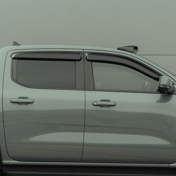 Ford Ranger 2023- Tinted Wind Deflectors