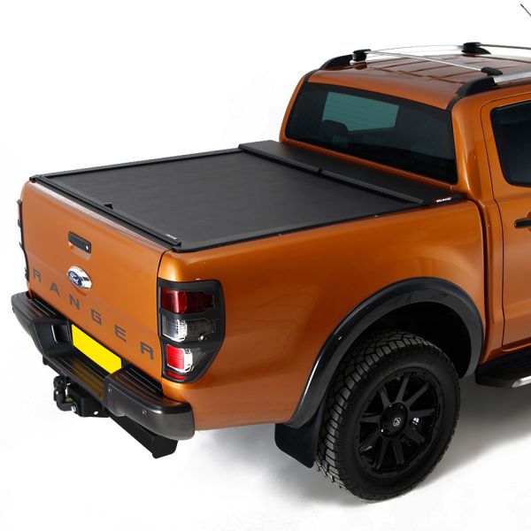 Double cab Ranger fitted with roller shutter