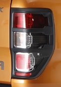 Black Tail Light Garnish on Ford Ranger