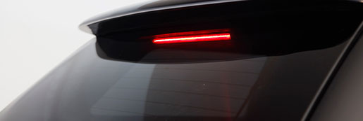 High Level Brake Light on a Truck Top Canopy